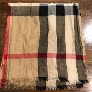 BURBERRY lightweight scarf
